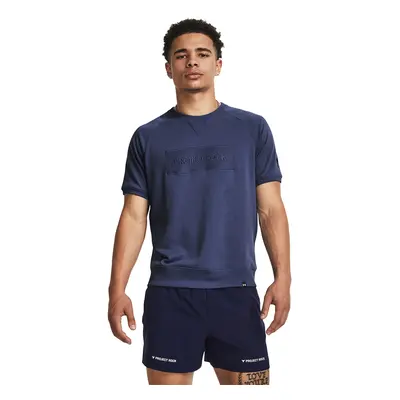 Pulóver Under Armour Project Rock Terry Gym Top Hushed Blue