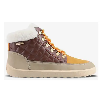 Sneakers Be Lenka Olivia Taupe, Dark Brown & Orange