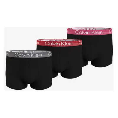 Calvin Klein Modern Structure Cotton Trunk 3-Pack Black