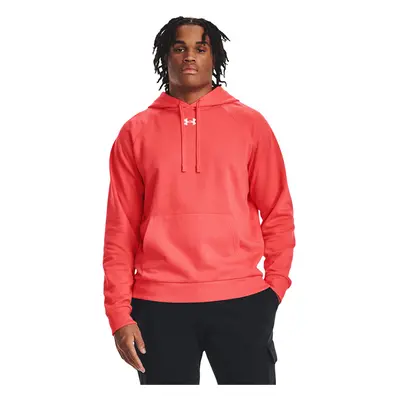 Pulóver Under Armour Rival Fleece Hoodie Venom Red