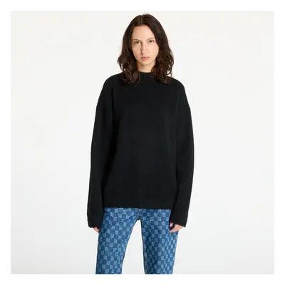 Pulóver Calvin Klein Jeans Textured Loose Sweater Black