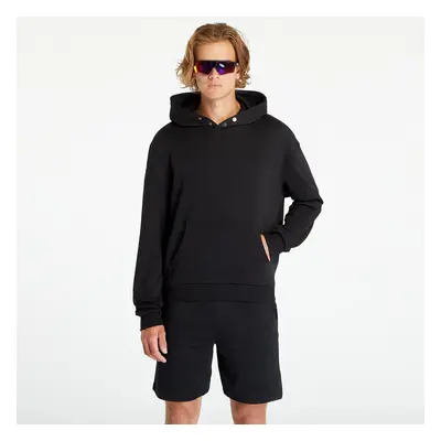 Pulóver Urban Classics Snap Hoody Black