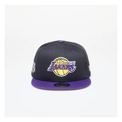 Baseball sapka New Era Los Angeles Lakers Team Color 9FIFTY Snapback Cap Black/ True Purple