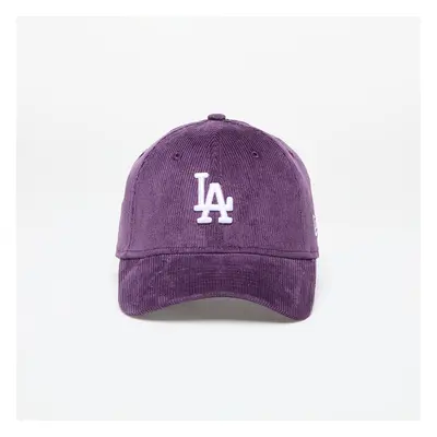 Baseball sapka New Era Los Angeles Dodgers MLB Cord 9FORTY Adjustable Cap Damson/ White