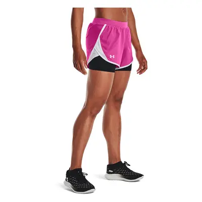 Sort Under Armour Fly By 2.0 2N1 Short Pink