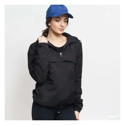 Széldzseki Urban Classics Ladies Basic Pull Over Jacket Black