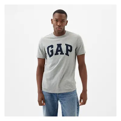 Póló GAP Basic Logo Tee Heather Grey