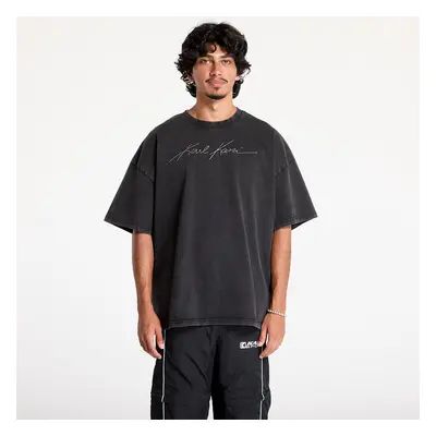 Póló Karl Kani Autograph Heavy Boxy Tee Black