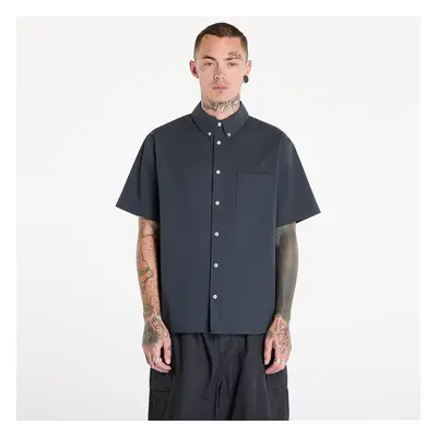 Ing Nike Life Men's Short-Sleeve Seersucker Button-Down Shirt Anthracite/ Anthracite