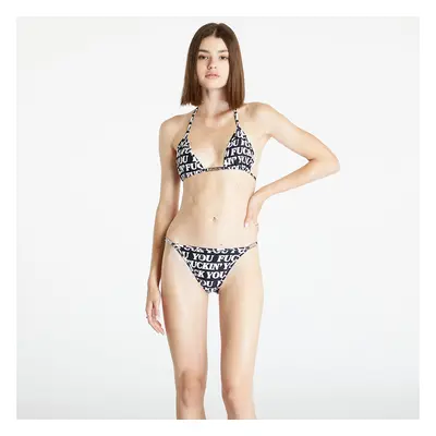 Fürdőruhák RIPNDIP Fuckin Fuck 2 Piece Swimsuit Black