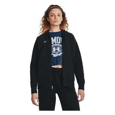 Pulóver Under Armour Rival Fleece Fz Hoodie Black