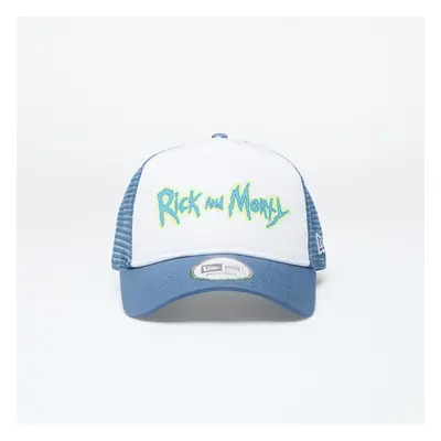 Baseball sapka New Era x Rick And Morty 9Forty Trucker Snapback Faded Blue/ White