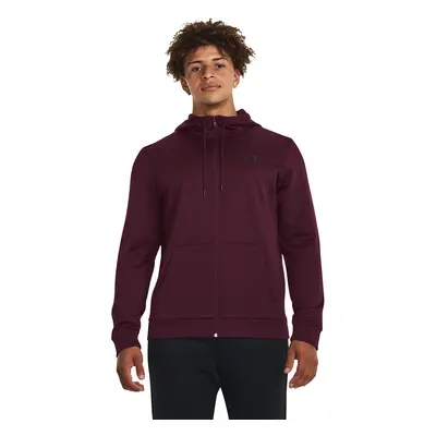 Pulóver Under Armour Armour Fleece Fz Hoodie Dark Maroon