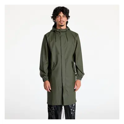 Kabát Rains Fishtail Parka W3 UNISEX Green