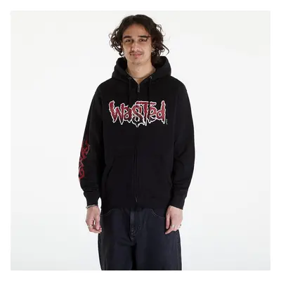 Pulóver Wasted Paris Hoodie Zip Blind Black