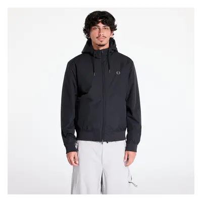 Kabát FRED PERRY The Hooded Brentham Jacket Black