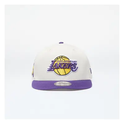 Baseball sapka New Era Los Angeles Lakers 9Fifty Snapback Ivory/ True Purple