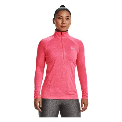 Pulóver Under Armour Tech 1/2 Zip - Twist Cerise