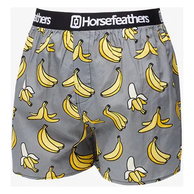 Alsónadrág Horsefeathers Frazier Boxer Shorts Grey/ Bananas Print