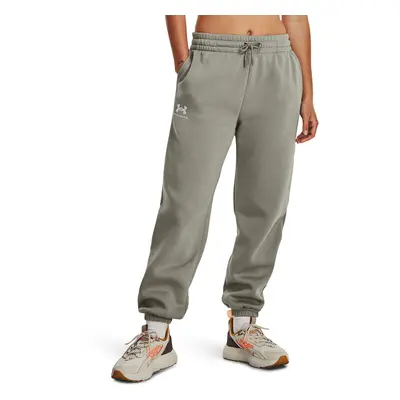 Nadrágok Under Armour Essential Fleece Joggers Grove Green