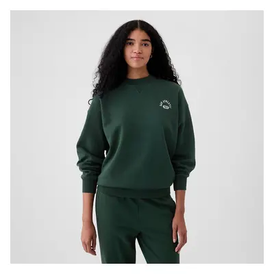 Pulóver GAP Mockneck Pullover Essex Green