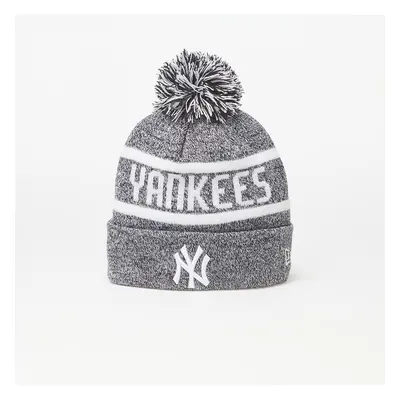 Kalap New Era New York Yankees Jake Bobble Knit Beanie Hat Black/ White