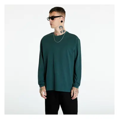 Póló Urban Classics Ultra Heavy Oversized Longsleeve Bottle Green