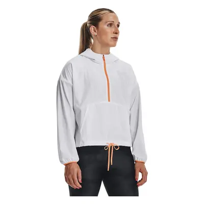 Kabát Under Armour Woven Graphic Jacket White