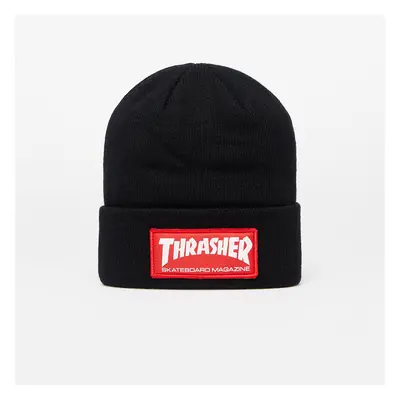 Kalap Thrasher Skate Mag Patch Beanie Black