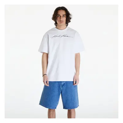 Póló Karl Kani Autograph Heavy Jersey Boxy Tee White