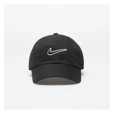 Baseball sapka Nike Club Unstructured Swoosh Cap Black/ Black