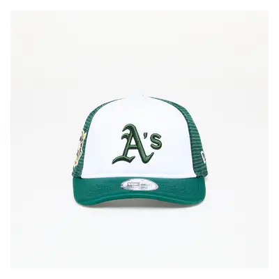 Baseball sapka New Era Oakland Athletics World Series 9FORTY E-Frame Trucker Cap Dark Green