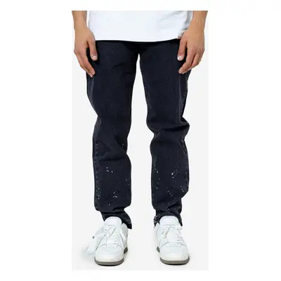 Nadrágok Don Lemme Straight Fit Jeans Splatter Washed Black