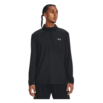 Pulóver Under Armour Seamless Stride 1/4 Zip Black