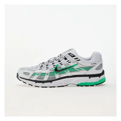 Sneakers Nike P-6000 White/ Black-Metallic Silver-Spring Green