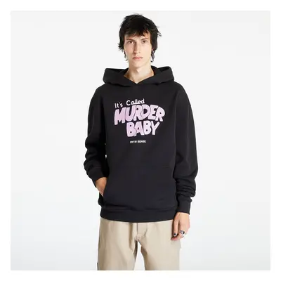 Pulóver 9N1M SENSE. Sense Murder Hoody Black