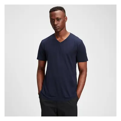 Póló GAP Classic Vneck Tee Tapestry Navy