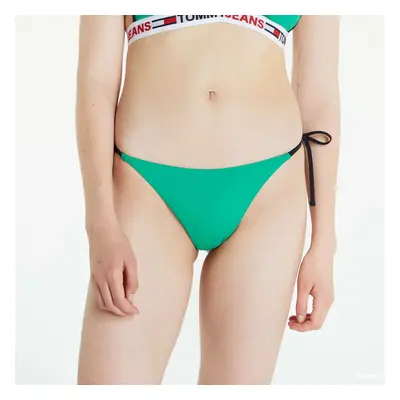 Fürdőruhák TOMMY JEANS String Side Tie Cheeky Bikini Green