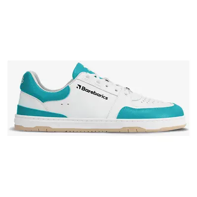 Sneakers Barebarics Wave White & Dark Turquoise