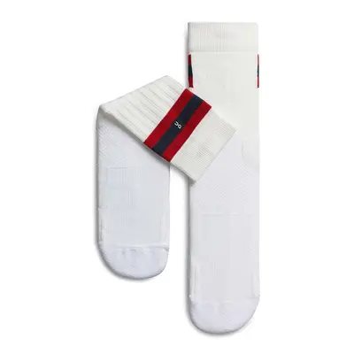 On Tennis Sock White/ Red