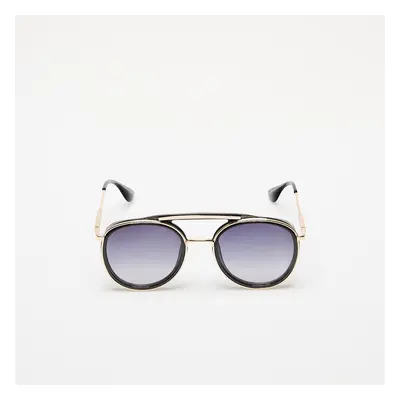 Napszemüvegek Urban Classics Sunglasses Ibiza With Chain Black/ Gold