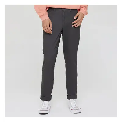 Nadrágok GAP Chino Slim Fit Pants Soft Black