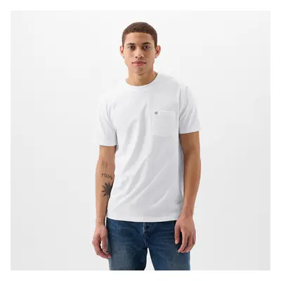 Póló GAP Pocket Micro Logo Tee Optic White V6