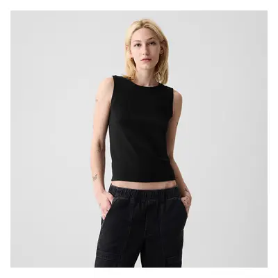 GAP Sleeveless Modal Shell Black