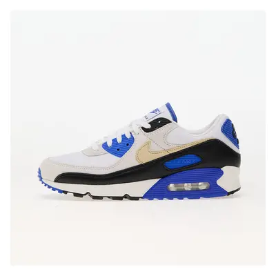 Sneakers Nike Air Max 90 Premium White/ Khaki-Racer Blue-Black