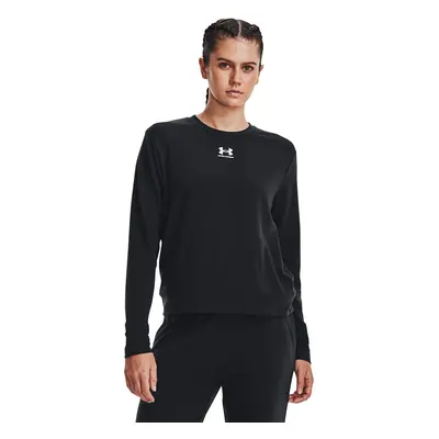 Pulóver Under Armour Rival Terry Crew Black