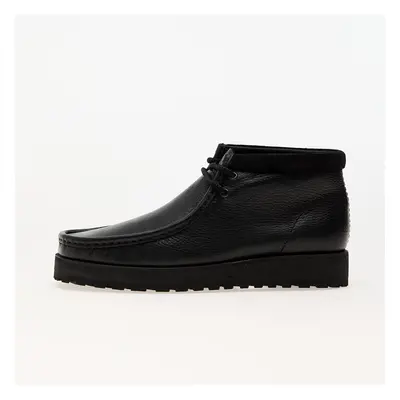 Sneakers Clarks Originals Wallabee Scout Black Leather