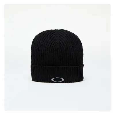 Kalap Oakley Ellipse Ribbed Beanie Black