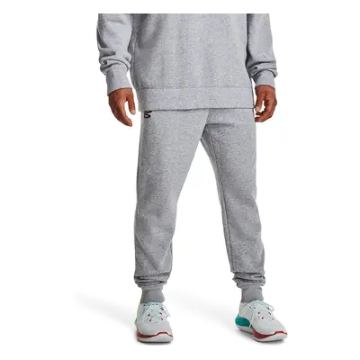 Melegítőnadrág Under Armour Curry Fleece Sweatpants Mod Gray Full Heather