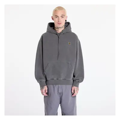 Pulóver Carhartt WIP Hooded Vista Sweat UNISEX Graphite Garment Dyed